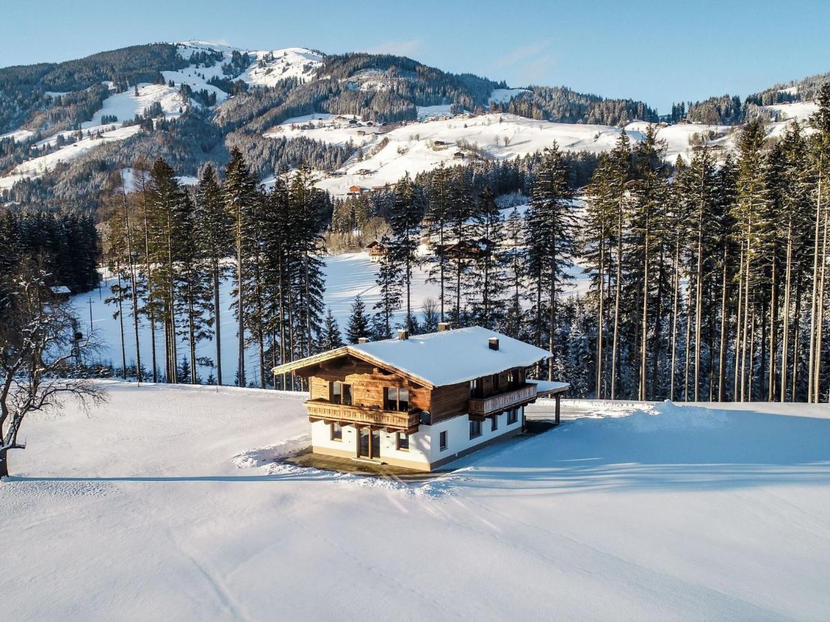 Chalet Freiblick Kleinhaid, Hollersbach ホラースバッハ・イム・ピンツガウ エクステリア 写真